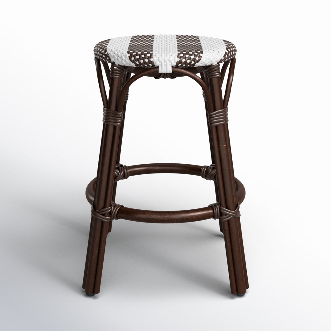 Alastair Hand-Woven Rattan Bar & Counter Stool